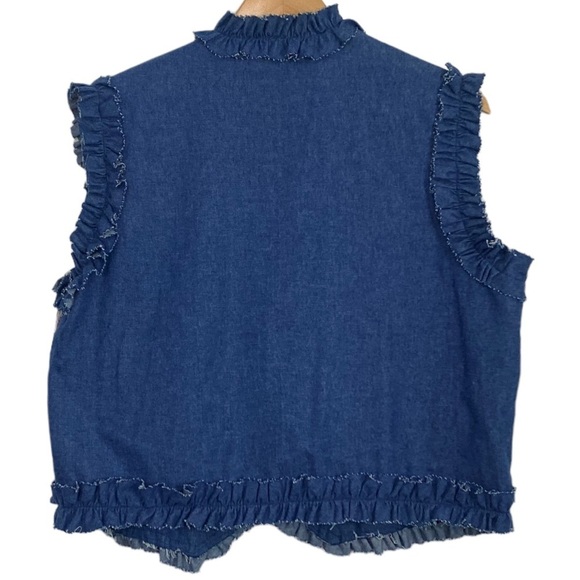 Handmade patchwork vest - Picture 8 of 9